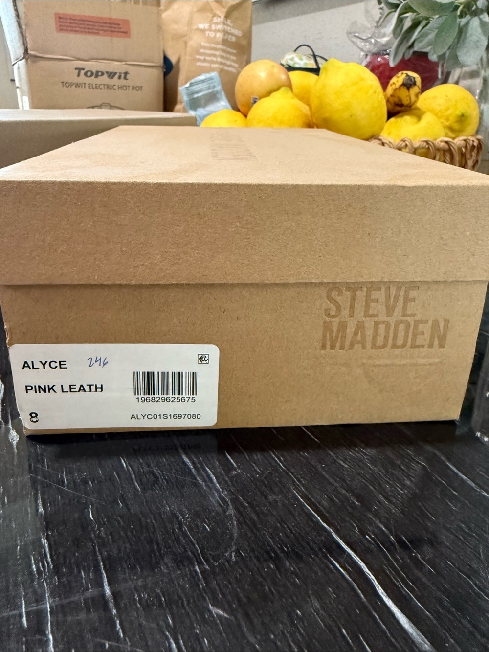 Steve Madden Pink Strappy Block Heel Sandals - Picture 4 of 4